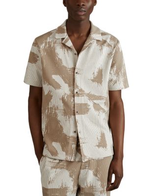 REISS - Viceroy Brushtroke Cuban Shirt