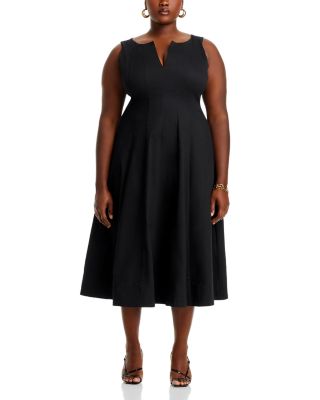 Paneled Midi Dress - Exclusive