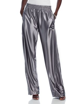 Alexander wang logo track pants online