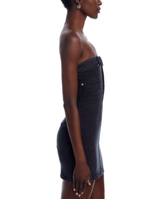 alexanderwang.t Stretch Denim Tube Dress | Bloomingdale's