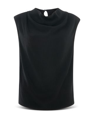 Crinkle Sleeveless Tank Top