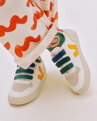 Unisex Multi Color Small V-10 Sneakers - Toddler, Little Kid