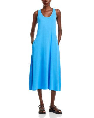 Eileen Fisher Racerback Dress Bloomingdale s