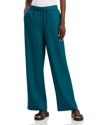 Eileen Fisher - Linen Wide Leg Pants