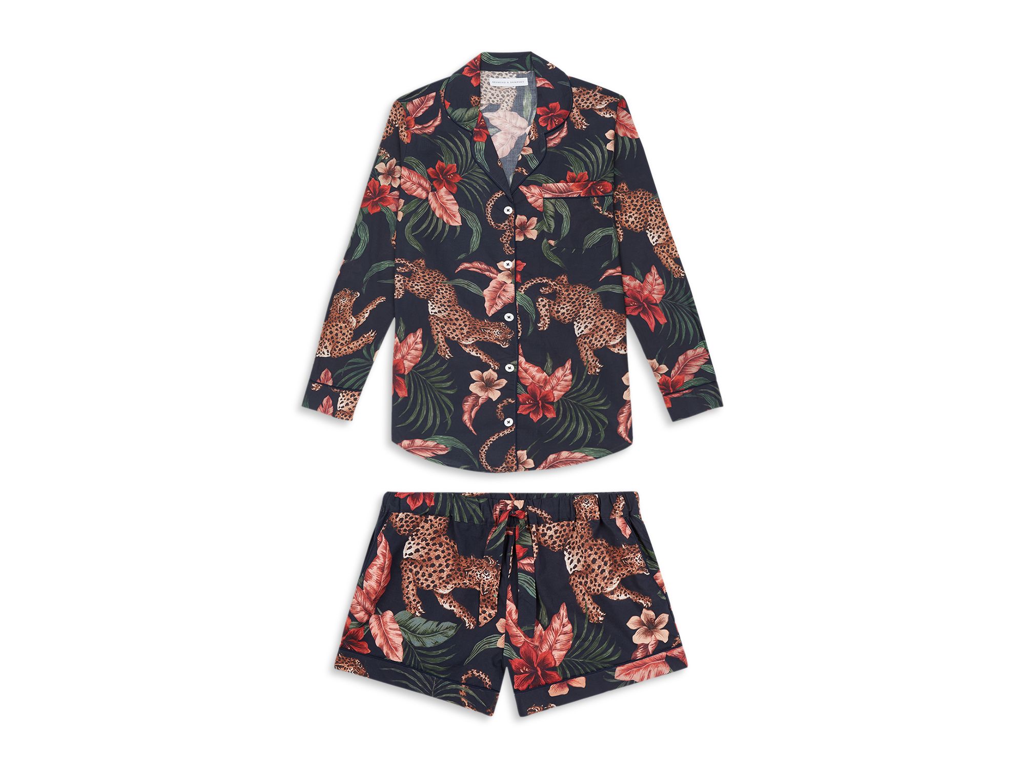 Soleia Print Long Sleeve Pajama Set — Image 5