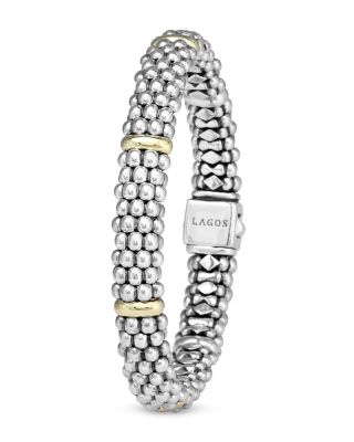 Lagos 18K Gold & Sterling Silver Rope Bracelet