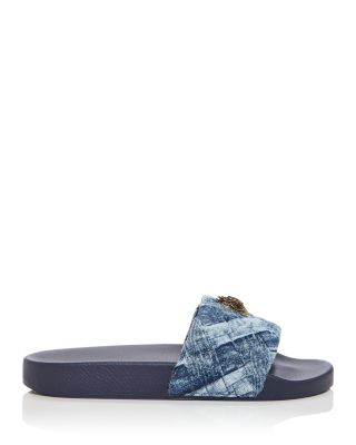 Women's Meena Eagle Quilted Slide Sandals 