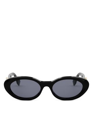 FF Diamonds Oval Sunglasses, 53mm
