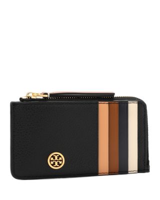 ☆☆Tory Burch☆☆ [Tory Burch] Robinson multi card wallet 8 Tory Burch Robinson Pebbled Zip Card Case | Bloomingdale's