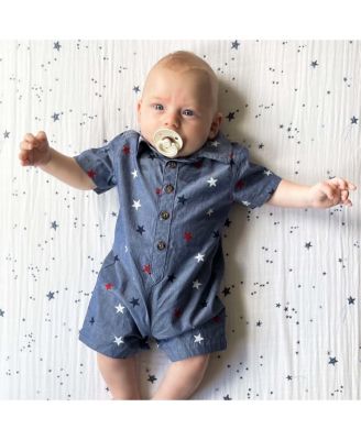 Unisex Cotton Muslin Crib Sheet - Baby