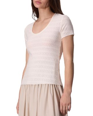 rag & bone - Julia Scoop Neck Tee