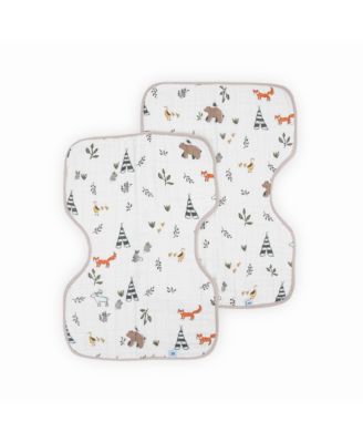Unisex Cotton Muslin Burp Cloth 2 Pack - Baby