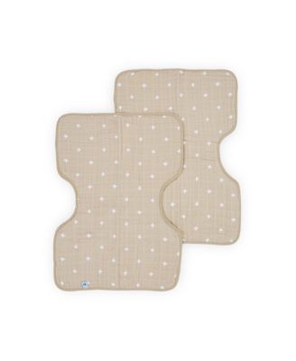 Little Unicorn Unisex Cotton Muslin Burp Cloths, 2 Pack - Baby