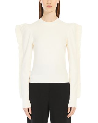 Max Mara Genero Frill Sleeve Sweater