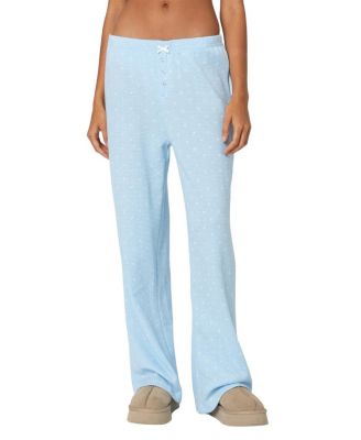Edikted - Petal Printed Waffle Pants