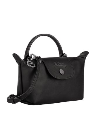 Le Pliage Xtra Leather Mini Crossbody Pouch