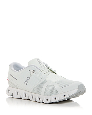 On Women's Cloud 5 Low Top Sneakers In Ice/white