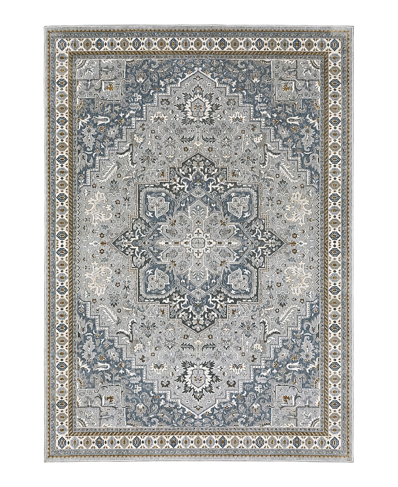 Oriental Weavers Ellington Ell02 Area Rug, 7'10 X 10'10 In Blue