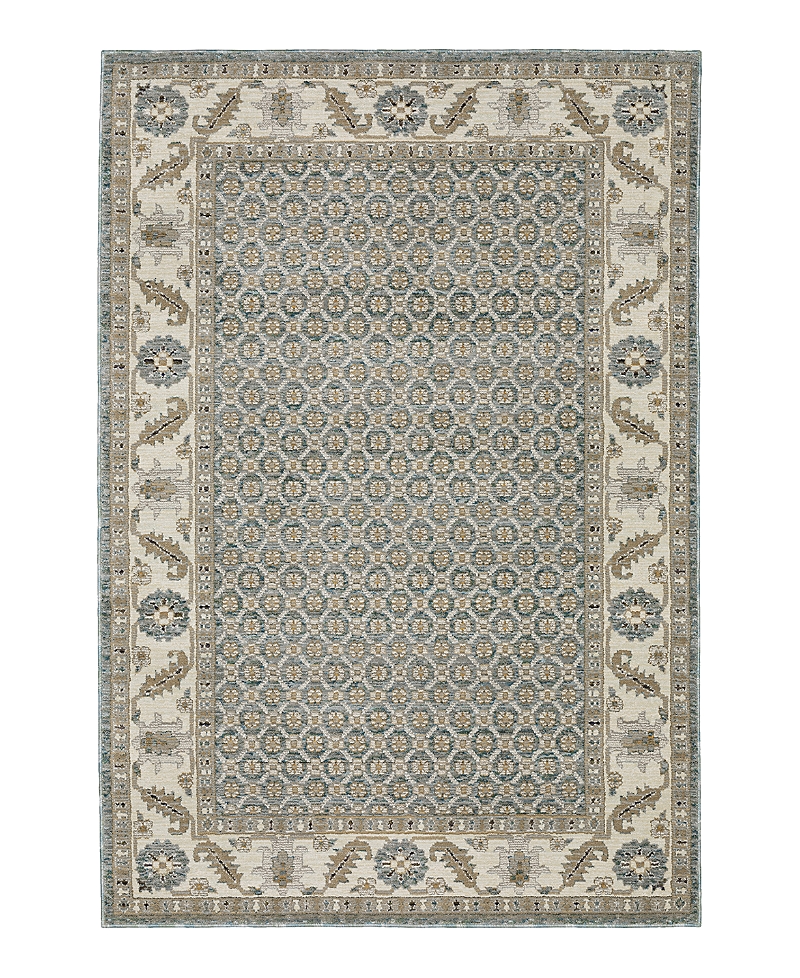 Oriental Weavers Andorra 2429a Area Rug, 7'10 X 10'10 In Blue