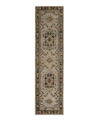 Oriental Weavers Andorra 2442D Runner Area Rug, 2'3" x 8'