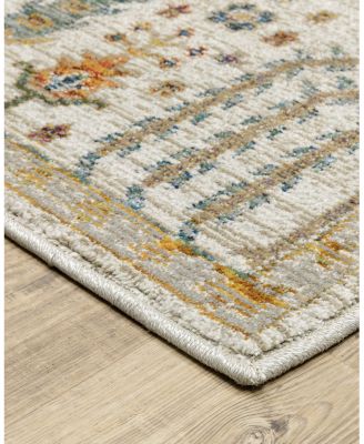 Oriental Weavers Andorra 2449B Runner Area Rug, 2'3" x 8'