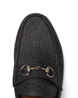 Men's GG Leather Horsebit Drivers