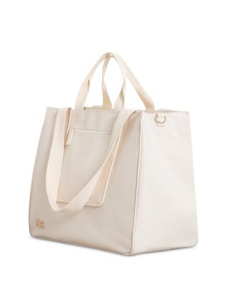 The East To West Tote in Beige