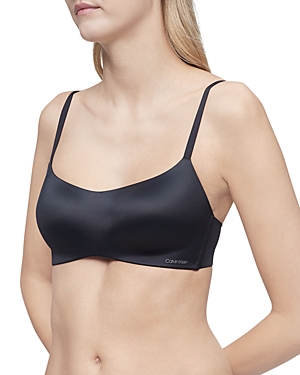 Shop Calvin Klein Liquid Touch Bralette In Black