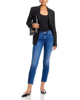 The Dazzler Mid Rise Ankle Straight Jeans in Nothing Between Us