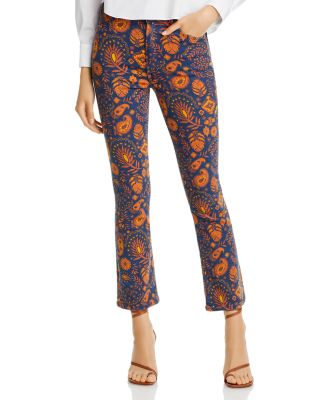 MOTHER - The Hustler Flood Jeans in Henna Happiness