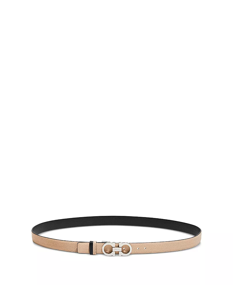 Salvatore Ferragamo Women's Skinny Gancini Belt