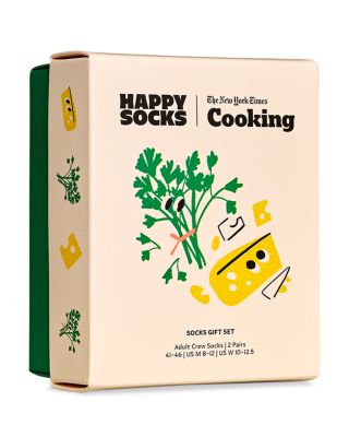 x NYT Cooking Cilantrophile &amp; Cheesemonger Socks Gift Set