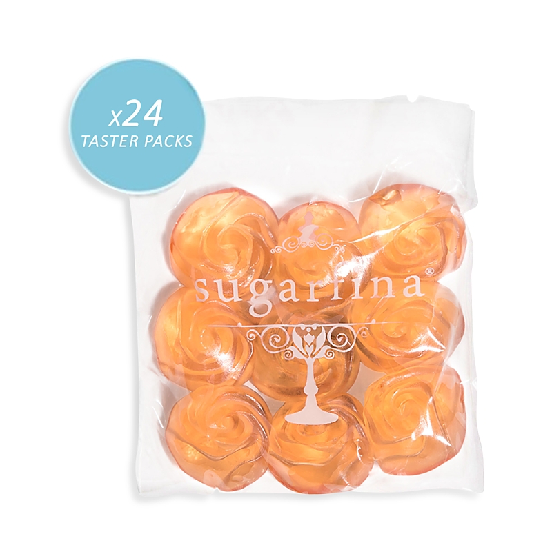 Sugarfina But First, Rose Roses Candy Taster Party Pack, 24 Pack