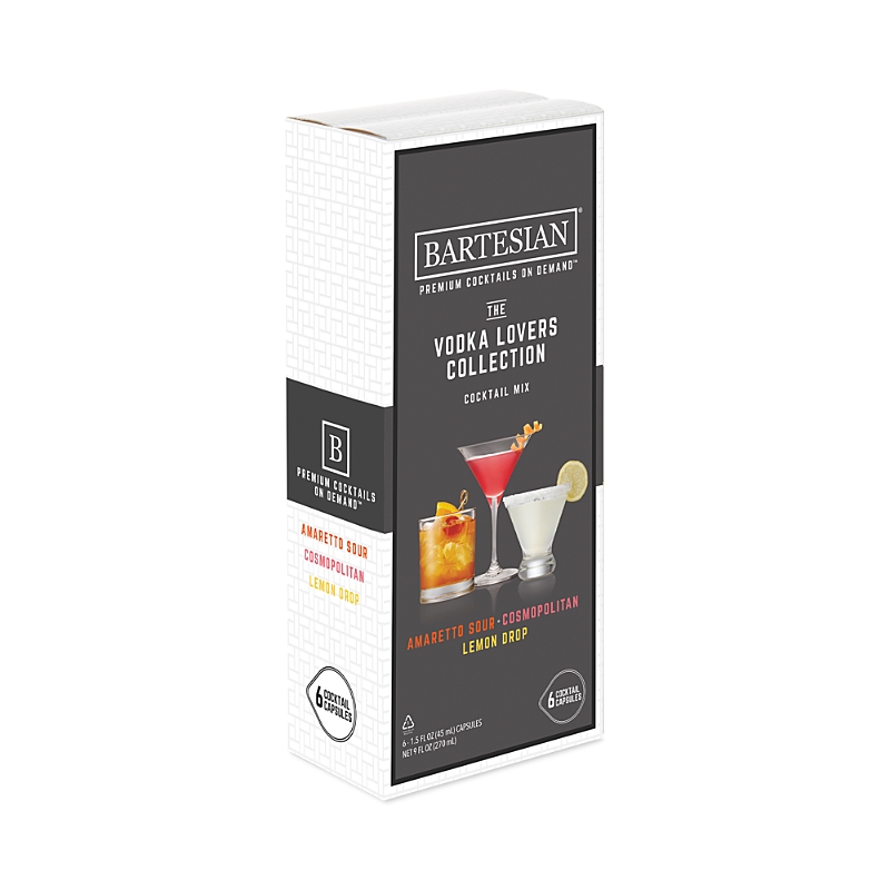 Bartesian Vodka Lovers Collection 6 Pack Capsules