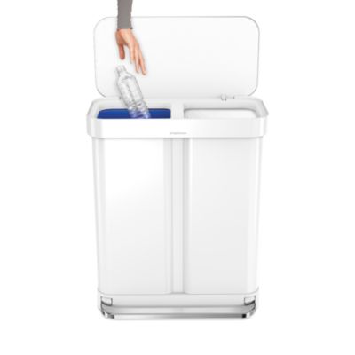 Dual Compartment Step Can