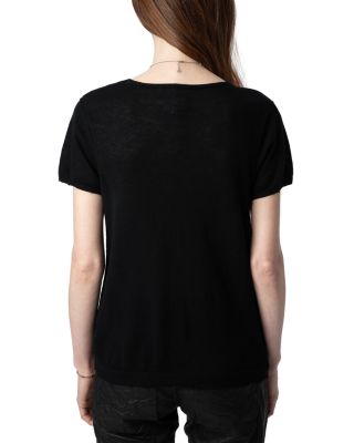 Celsy Cashmere Henley Sweater