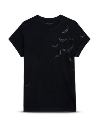 Anya PCL Rain Rhinestone Wing Tee
