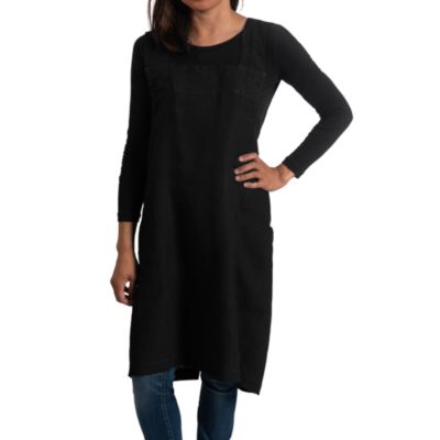 Firenze Stone Washed Linen Smock Apron