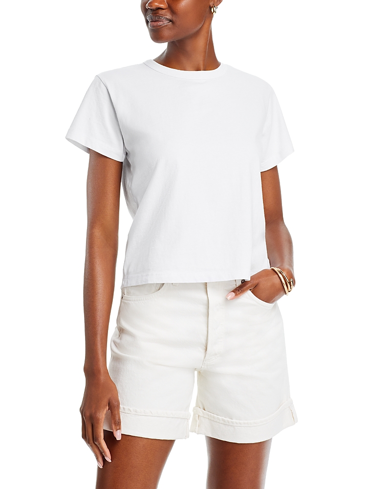 Leset Nando Slim Fit Tee In White