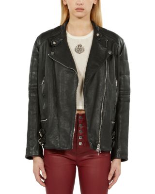 The Kooples - Leather Moto Jacket