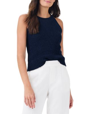NIC+ZOE - Crochet High Neck Top