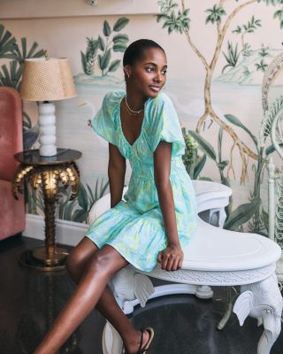 Vineyard Vines Puff Sleeve Dress | Bloomingdale's Women