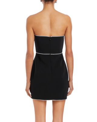Amanda Uprichard Strapless Puzzle Dress | Bloomingdale's Women