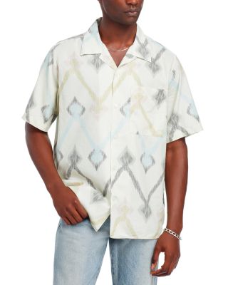 NN07 Julio Printed Camp Shirt