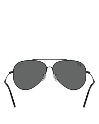 Aviator Reverse Sunglasses, 62mm