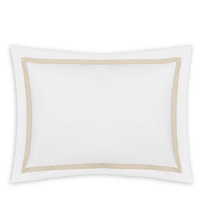 Matouk Lowell 600 Thread Count Set Of 2 Pillowcases In Platinum
