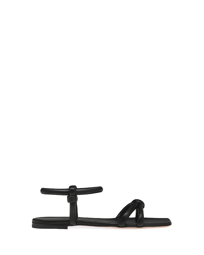 Gianvito Rossi Juno Leather Sandals In Black