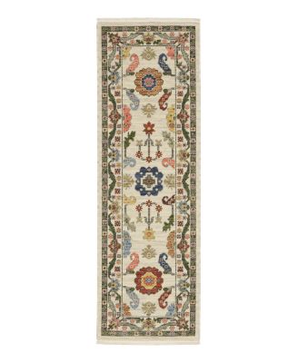 Oriental Weavers - Oriental Weavers Lucca 5506W Runner Area Rug, 2' x 6'