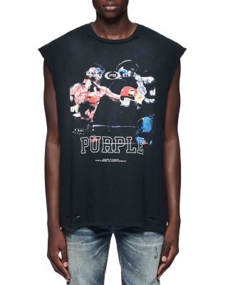 Purple Brand - Textured Inside Out Sleeveless Tee
