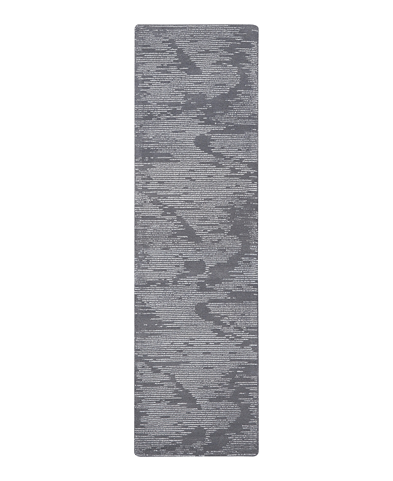 Michael Amini Ma30 Star Smr02 Runner Area Rug, 2'3 X 8' In Blue